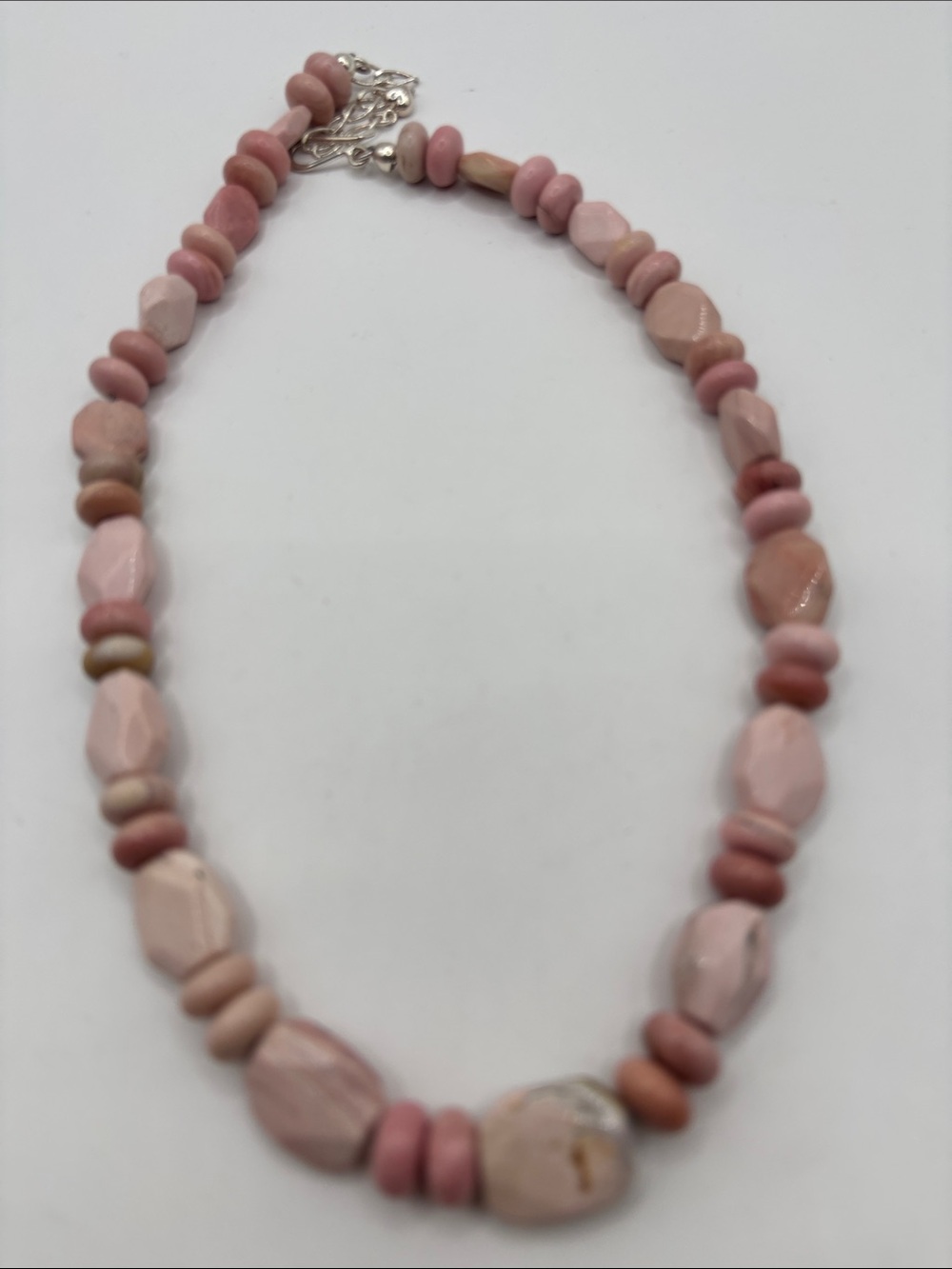 Jay King DTR Pink Opal 18-21” Gemstone Necklace Adjustable